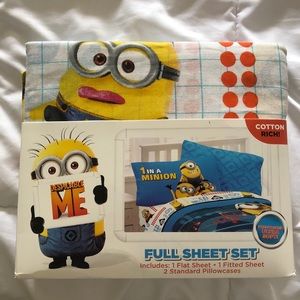 Minions sheet set NEW